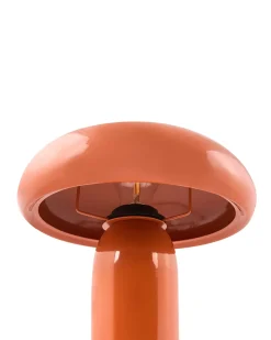 Discount Beliani Lampada da tavolo SANYA Metallo Arancione