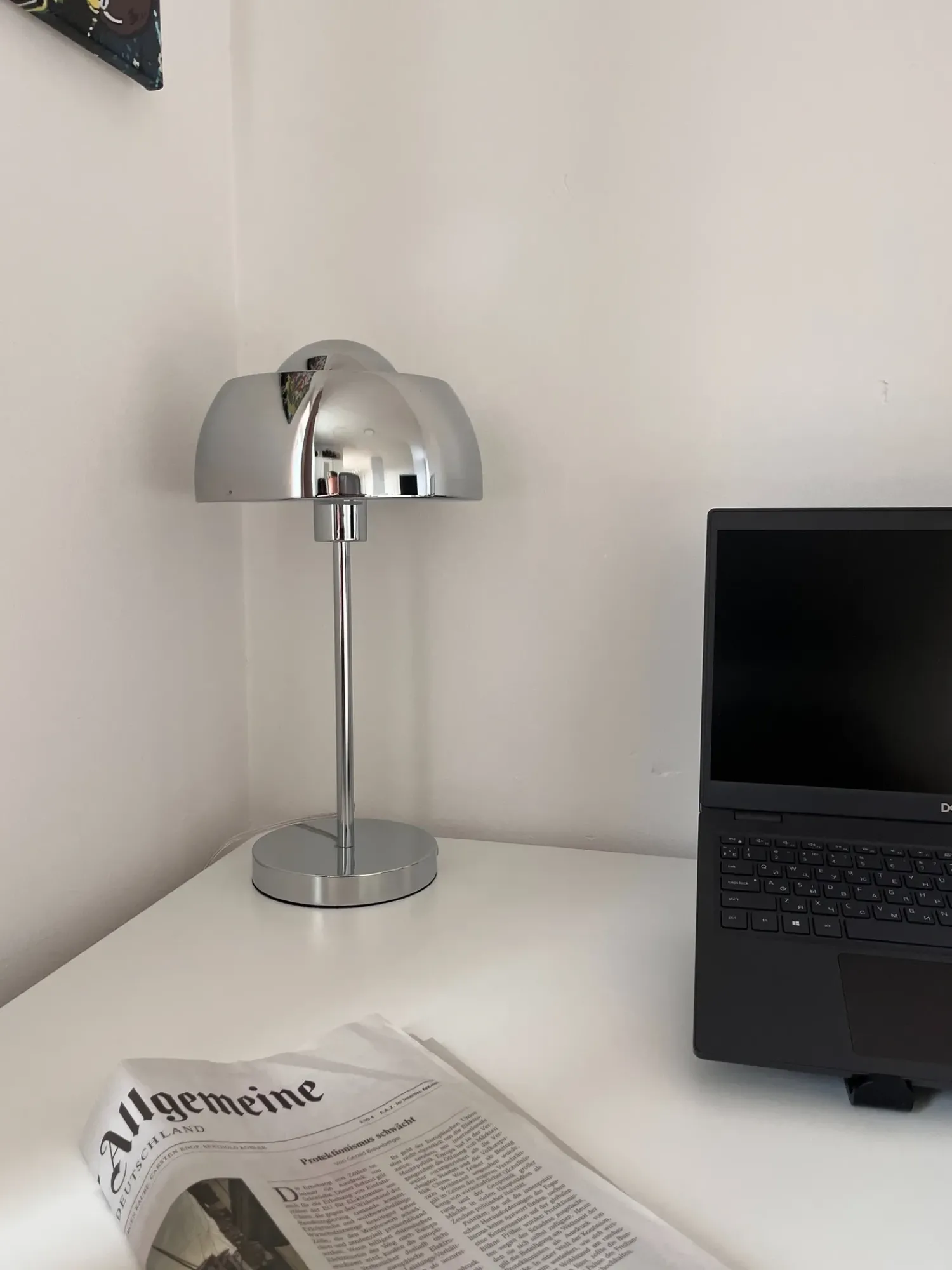 Best Beliani Lampada da tavolo SENETTE Metallo Argento