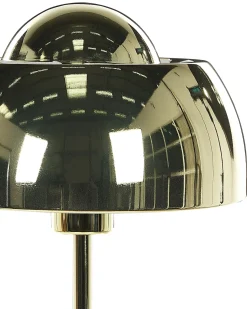 Hot Beliani Lampada da tavolo SENETTE Metallo Oro