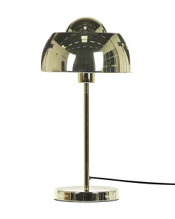 Hot Beliani Lampada da tavolo SENETTE Metallo Oro