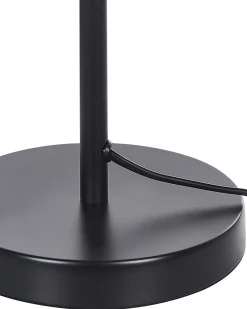 Hot Beliani Lampada da tavolo SENETTE Metallo Nero/Oro Oro Nero