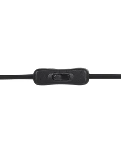 Hot Beliani Lampada da tavolo SENETTE Metallo Nero/Oro Oro Nero