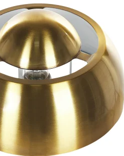 Hot Beliani Lampada da tavolo SENETTE Metallo Nero/Oro Oro Nero