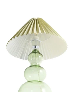 Beliani Lampada da tavolo SENGWA Vetro Verde