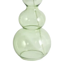 Beliani Lampada da tavolo SENGWA Vetro Verde
