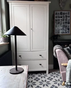 Best Beliani Lampada da tavolo senza fili a LED FRANCOLI con dimmer Metallo Marrone