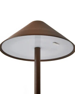 Best Beliani Lampada da tavolo senza fili a LED FRANCOLI con dimmer Metallo Marrone