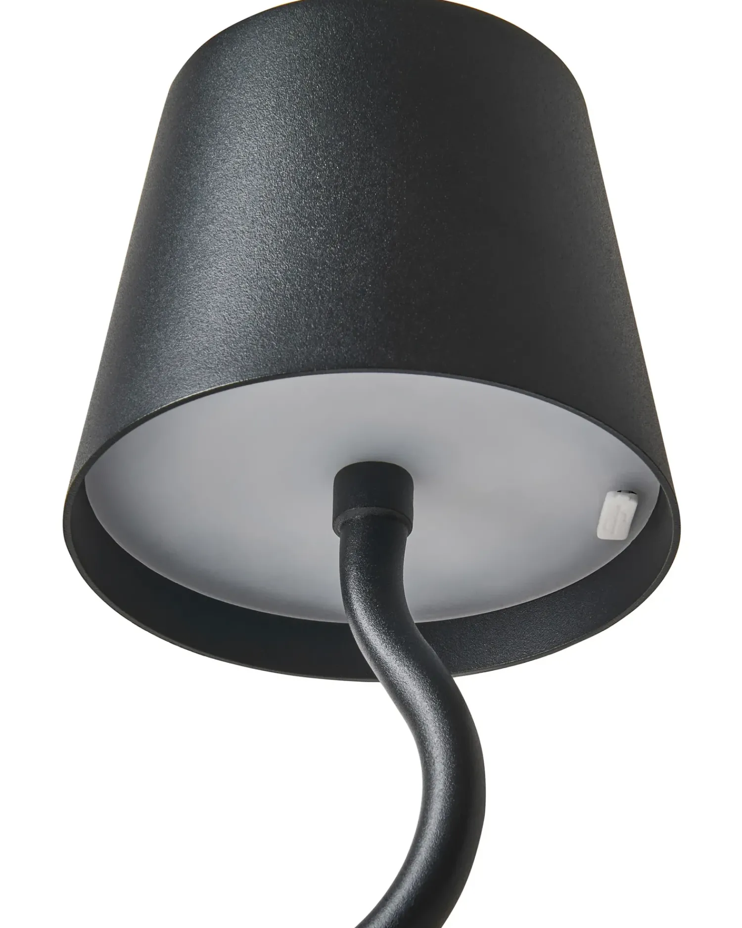 Discount Beliani Lampada da tavolo senza fili a LED VOUGA con dimmer Metallo Nero