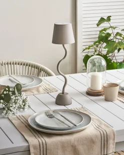 Discount Beliani Lampada da tavolo senza fili a LED VOUGA con dimmer Metallo Beige