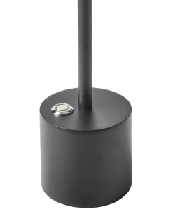Best Beliani Lampada da tavolo senza fili a LED LIZANDRO con dimmer Metallo Nero