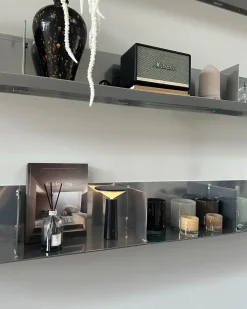New Beliani Lampada da tavolo senza fili a LED LEVIRA con dimmer Metallo Nero