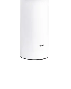 New Beliani Lampada da tavolo senza fili a LED BESOS con dimmer Metallo Bianco