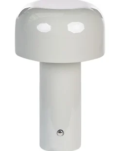 New Beliani Lampada da tavolo senza fili a LED BESOS con dimmer Metallo Grigio