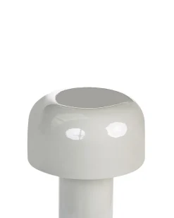 New Beliani Lampada da tavolo senza fili a LED BESOS con dimmer Metallo Grigio