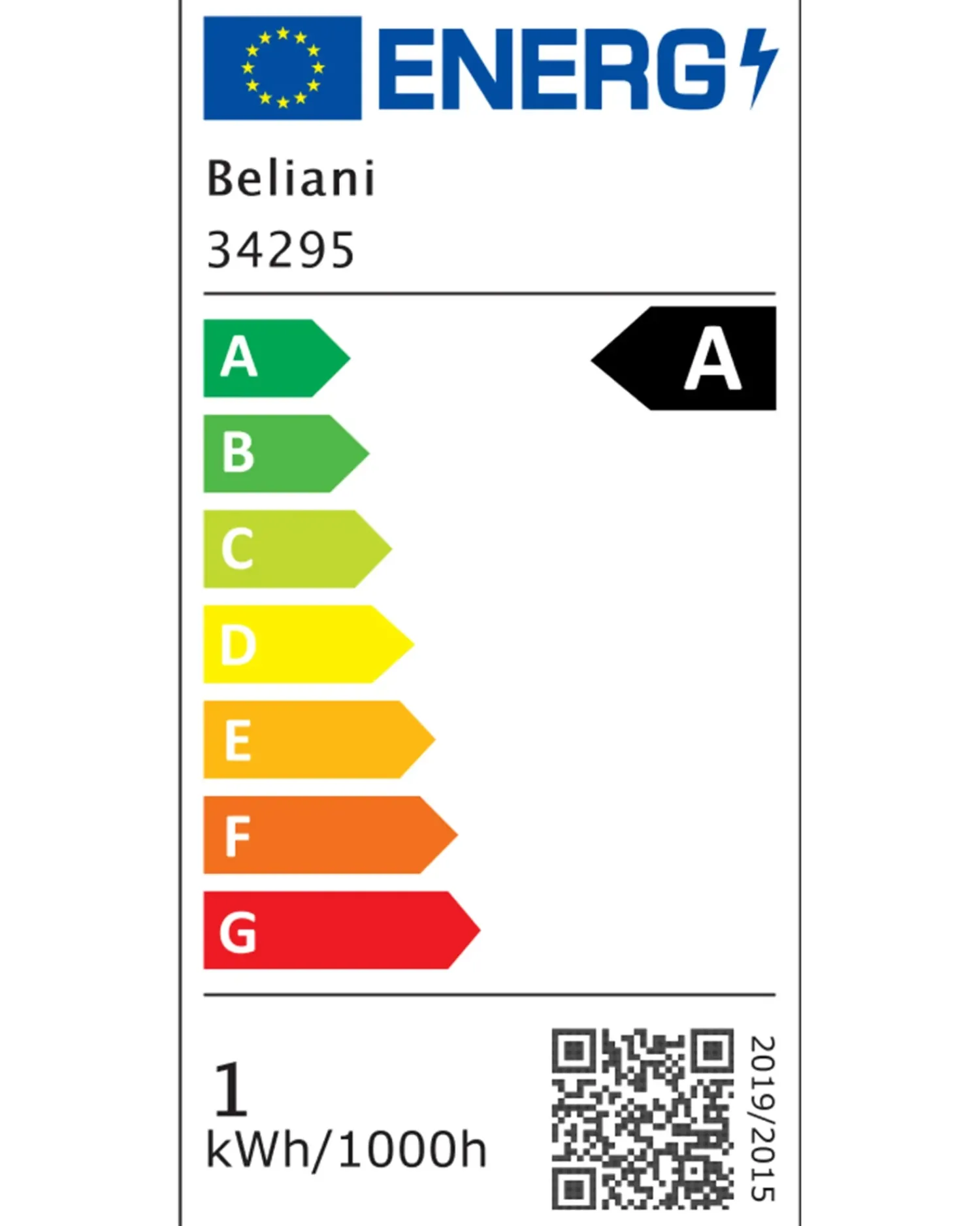 Beliani Lampada da tavolo senza fili a LED BESOS con dimmer Metallo Blu