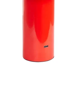 New Beliani Lampada da tavolo senza fili a LED BESOS con dimmer Metallo Rosso