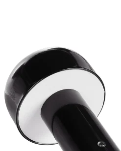 Outlet Beliani Lampada da tavolo senza fili a LED BESOS con dimmer Metallo Nero