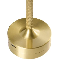 Online Beliani Lampada da tavolo senza fili a LED MAGO con dimmer Metallo Oro