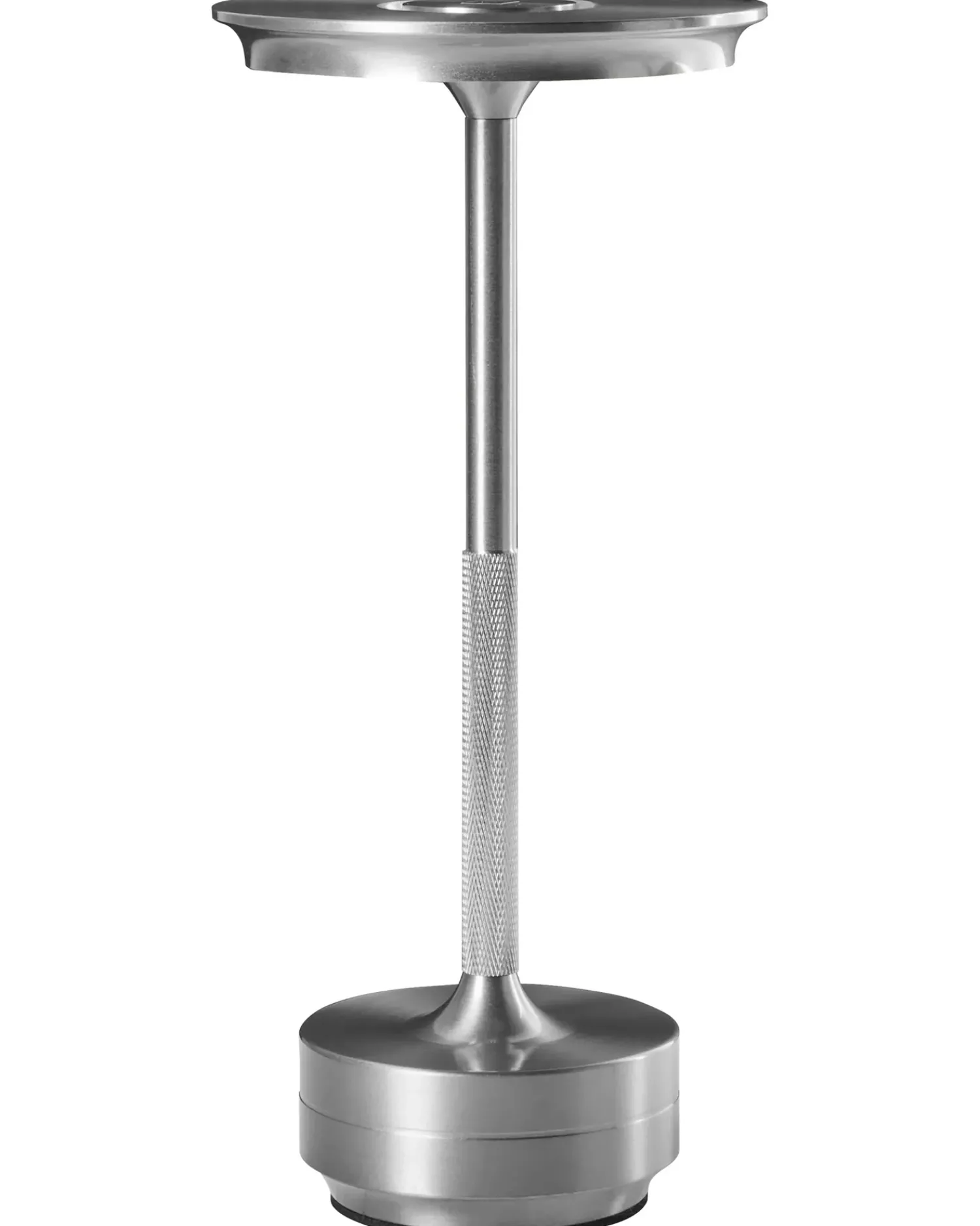 Outlet Beliani Lampada da tavolo senza fili a LED MAGO con dimmer Metallo Argento