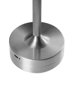 Outlet Beliani Lampada da tavolo senza fili a LED MAGO con dimmer Metallo Argento