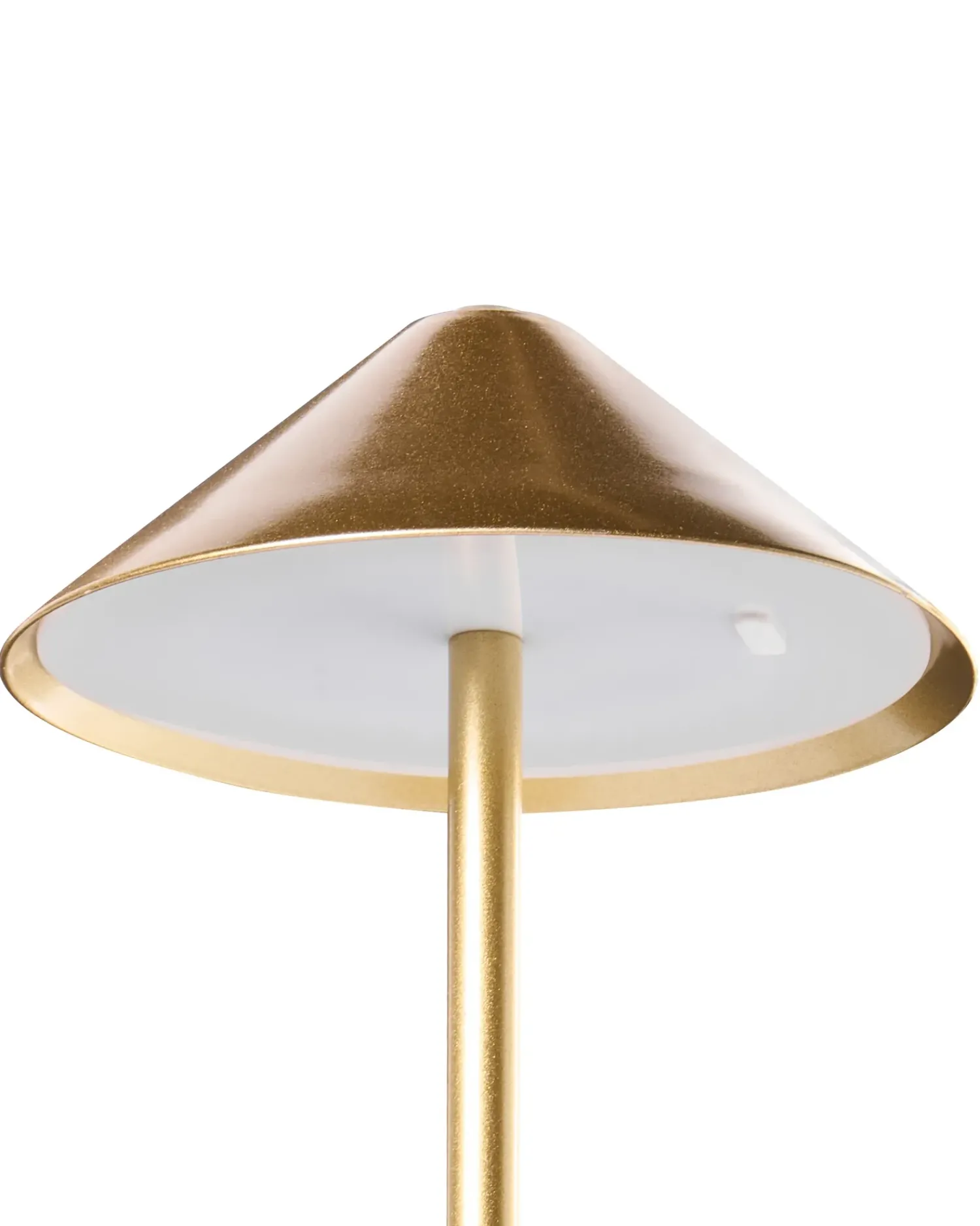 Clearance Beliani Lampada da tavolo senza fili a LED MODJO con dimmer Metallo Oro