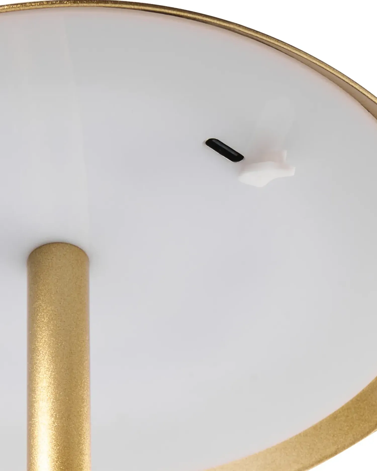 Clearance Beliani Lampada da tavolo senza fili a LED MODJO con dimmer Metallo Oro