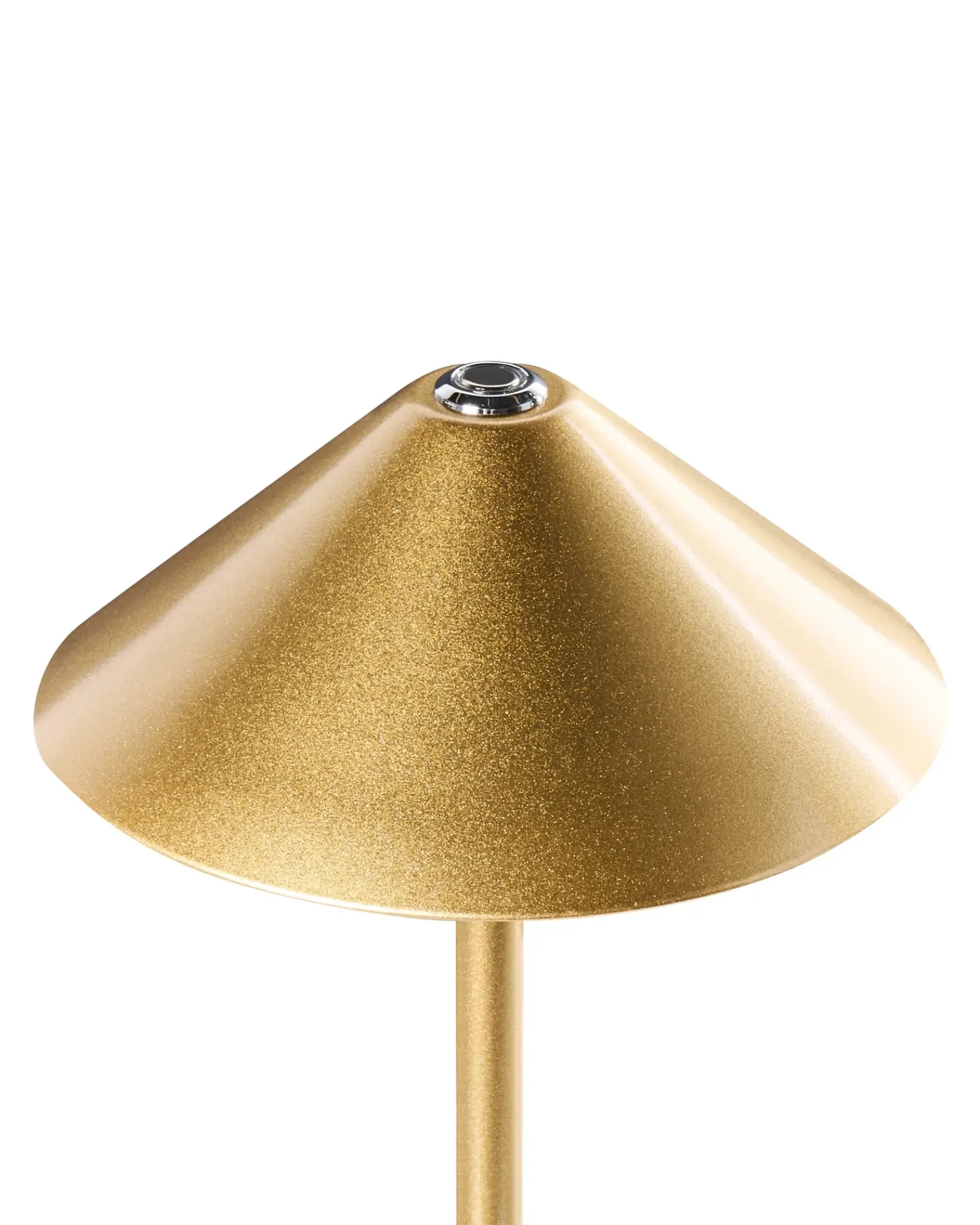Clearance Beliani Lampada da tavolo senza fili a LED MODJO con dimmer Metallo Oro