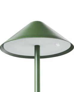 Online Beliani Lampada da tavolo senza fili a LED MODJO con dimmer Metallo Verde