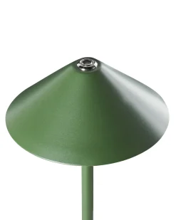 Online Beliani Lampada da tavolo senza fili a LED MODJO con dimmer Metallo Verde