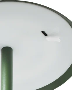 Online Beliani Lampada da tavolo senza fili a LED MODJO con dimmer Metallo Verde