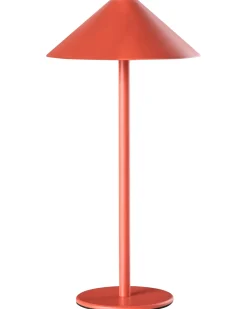 Discount Beliani Lampada da tavolo senza fili a LED MODJO con dimmer Metallo Rosso