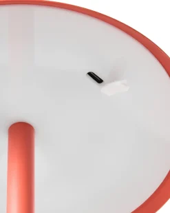 Discount Beliani Lampada da tavolo senza fili a LED MODJO con dimmer Metallo Rosso