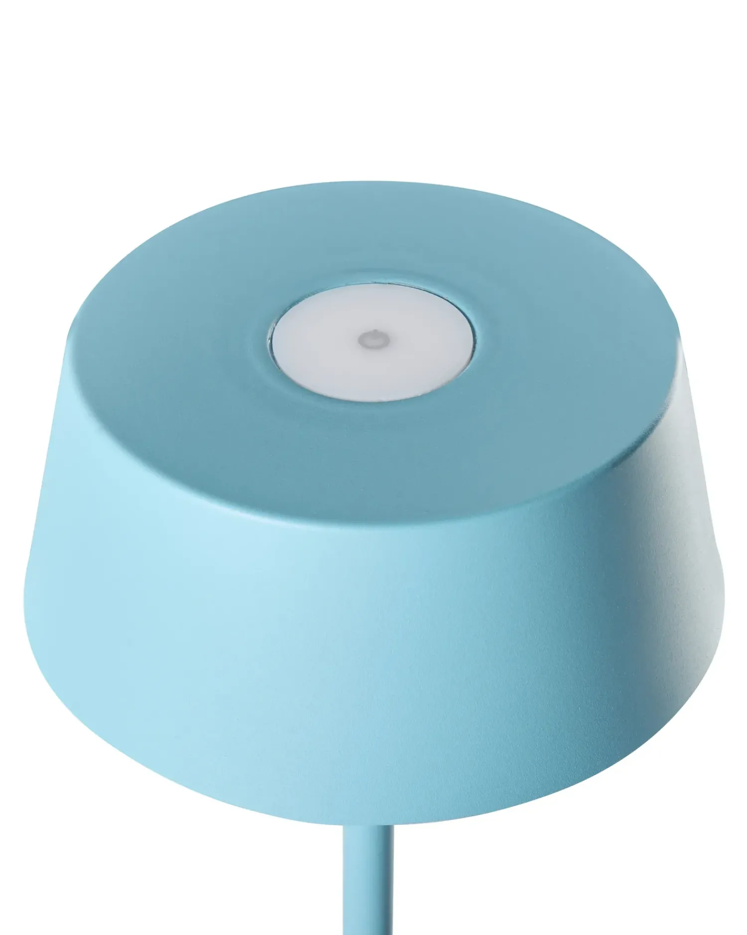 Discount Beliani Lampada da tavolo senza fili a LED GUDER con dimmer Metallo Blu