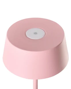 Online Beliani Lampada da tavolo senza fili a LED GUDER con dimmer Metallo Rosa