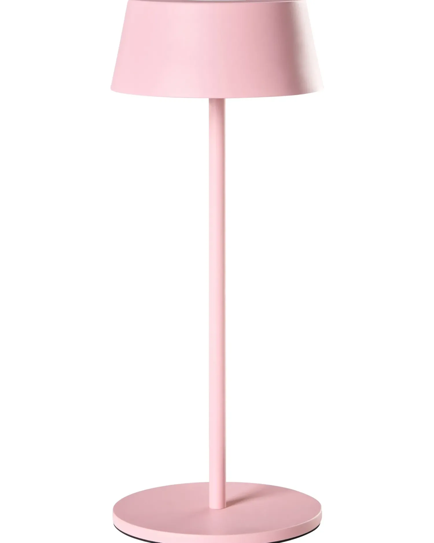 Online Beliani Lampada da tavolo senza fili a LED GUDER con dimmer Metallo Rosa