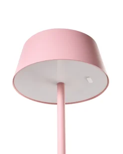 Online Beliani Lampada da tavolo senza fili a LED GUDER con dimmer Metallo Rosa