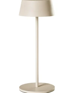 Sale Beliani Lampada da tavolo senza fili a LED GUDER con dimmer Metallo Beige