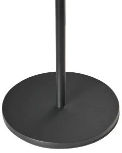 Beliani Lampada da tavolo senza fili a LED GUDER con dimmer Metallo Nero