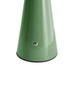 Sale Beliani Lampada da tavolo senza fili a LED APAYAO con dimmer Metallo Verde Argento Bianco Nero Verde