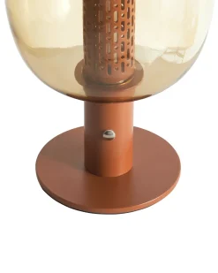 Sale Beliani Lampada da tavolo senza fili a LED PULANGI con dimmer Metallo Marrone