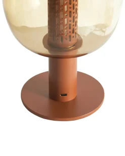 Sale Beliani Lampada da tavolo senza fili a LED PULANGI con dimmer Metallo Marrone