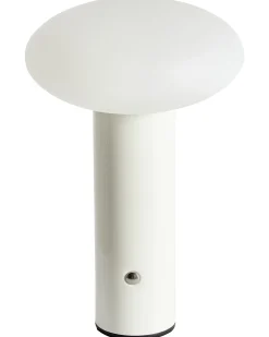 Clearance Beliani Lampada da tavolo senza fili a LED BUAYAN con dimmer Metallo Bianco Bianco Nero