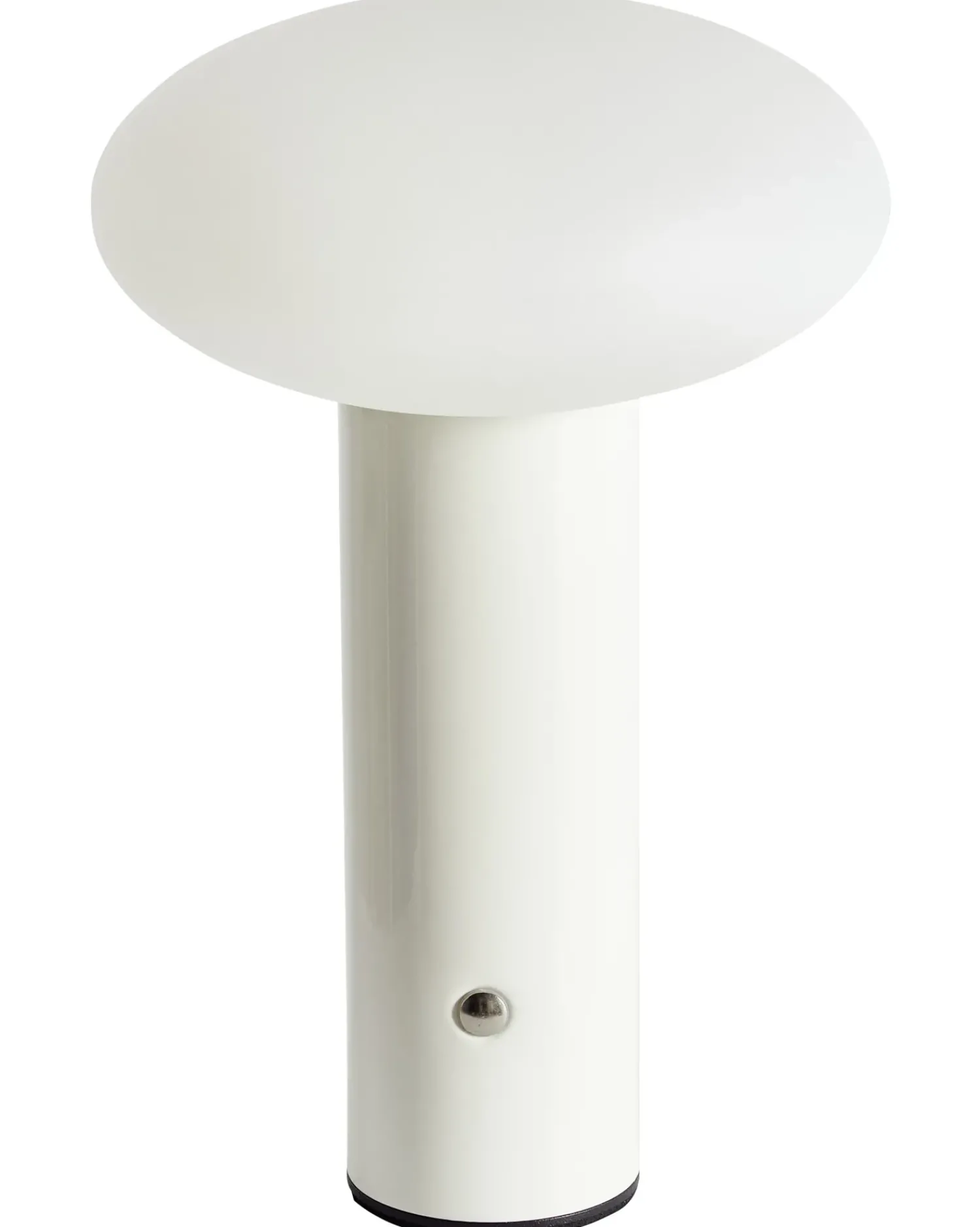 Clearance Beliani Lampada da tavolo senza fili a LED BUAYAN con dimmer Metallo Bianco Bianco Nero