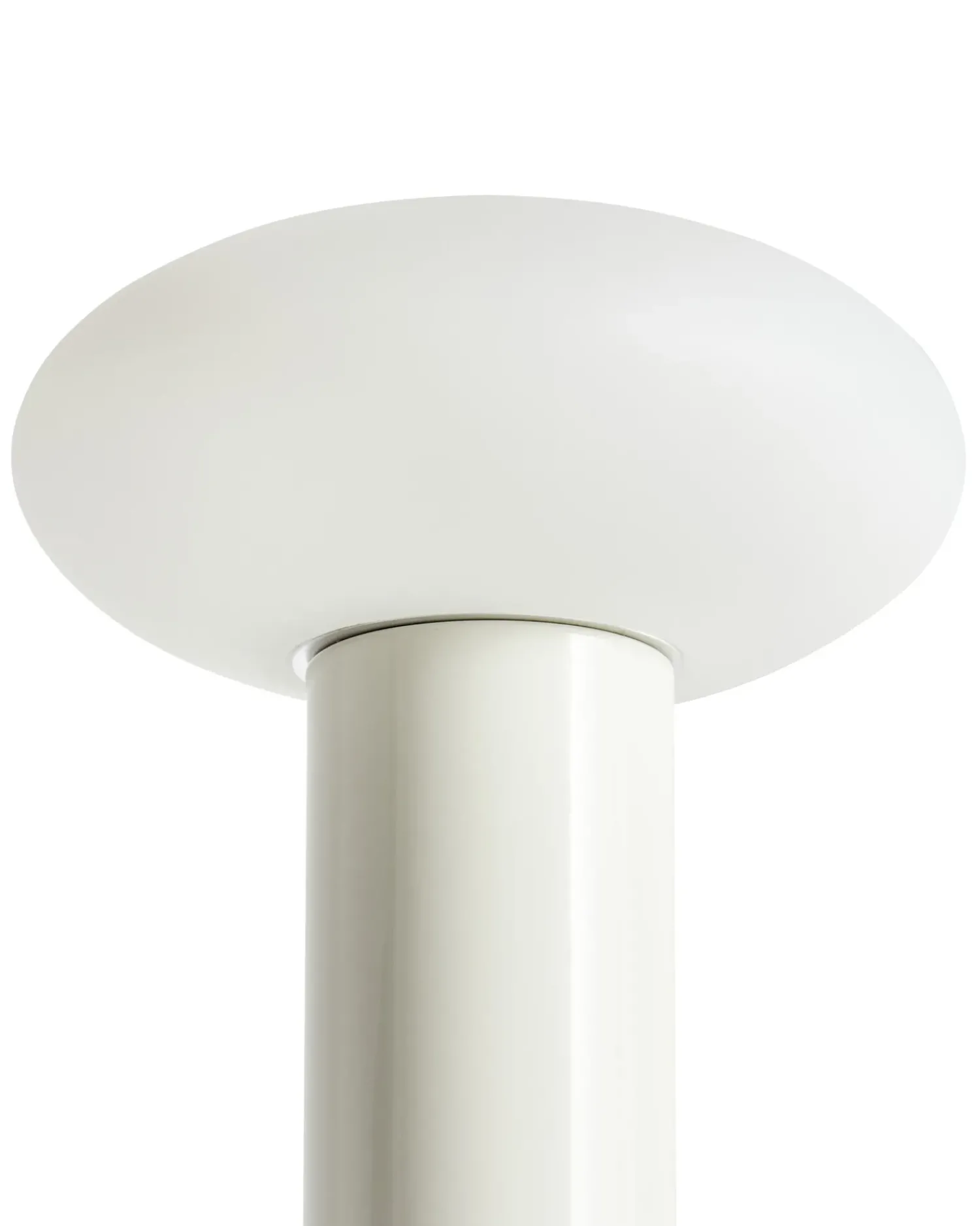 Clearance Beliani Lampada da tavolo senza fili a LED BUAYAN con dimmer Metallo Bianco Bianco Nero