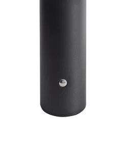 Discount Beliani Lampada da tavolo senza fili a LED BUAYAN con dimmer Metallo Nero Bianco Nero