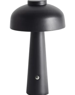 Best Beliani Lampada da tavolo senza fili a LED AGUSAN con dimmer Metallo Nero Bianco Nero
