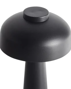 Best Beliani Lampada da tavolo senza fili a LED AGUSAN con dimmer Metallo Nero Bianco Nero
