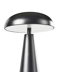 Outlet Beliani Lampada da tavolo senza fili a LED BOCONO con dimmer Metallo Nero