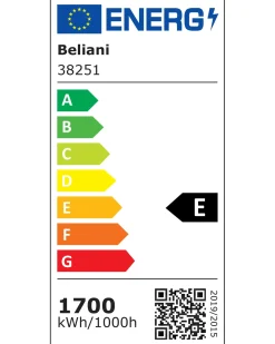 Outlet Beliani Lampada da tavolo senza fili a LED BOCONO con dimmer Metallo Nero