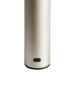 Online Beliani Lampada da tavolo senza fili a LED BUAYAN con dimmer Metallo Oro Bianco Oro